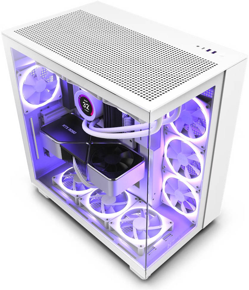 Codex Gaming PC Intel Core i9-14900K, RTX 4080 16GB GPU, 64GB DDR5 RGB RAM, 2TB NVMe SSD, WINDOWS 10/11 PRO 64 BIT, NZXT H9 Flow White CASE Codex Gaming PC Intel Core i9-14900K, RTX 4080 16GB GPU, 64GB DDR5 RGB RAM, 2TB NVMe SSD, WINDOWS 10/11 PRO 64 BIT, NZXT H9 Flow White CASE